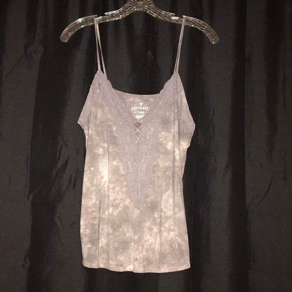American Eagle Outfitters Tops - Like new ! Tie die tank 🦋📦